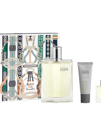 Hermes H24 zestaw woda toaletowa 100ml + energetyzujący krem nawilżający do twarzy 20ml + miniatura wody toaletowej 5ml