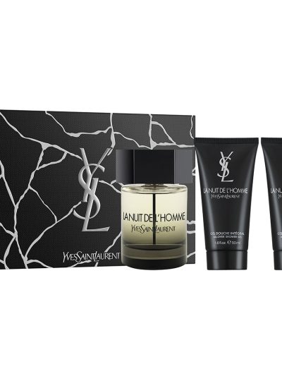 Yves Saint Laurent La Nuit De L'Homme zestaw woda toaletowa 100ml + żel pod prysznic 2x50ml
