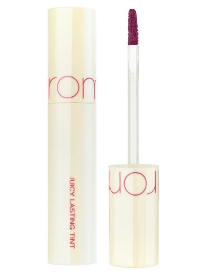 Rom&nd Juicy Lasting Tint mocno napigmentowany błyszczyk do ust 28 Bare Fig 5.5g