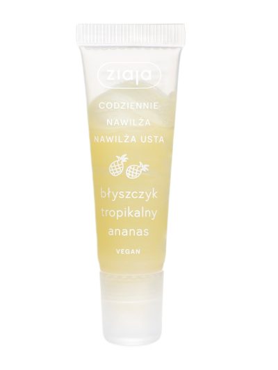 Ziaja Błyszczyk do ust tropikalny ananas 12ml