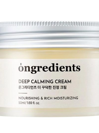 Ongredients Deep Calming Cream głęboko kojący krem regenerujący 50ml