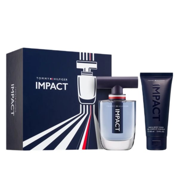 Tommy Hilfiger Impact zestaw woda toaletowa 100ml + żel pod prysznic 100ml