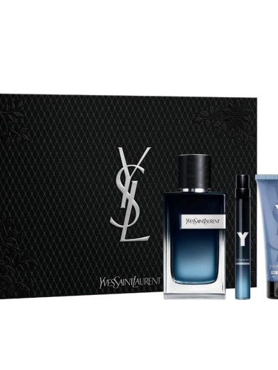 Yves Saint Laurent Y Pour Homme zestaw woda perfumowana 100ml + woda perfumowana 10ml + żel pod prysznic 50ml