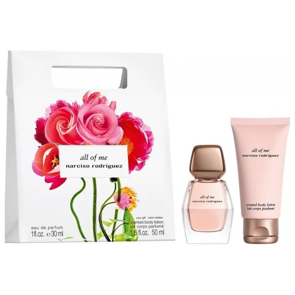 Narciso Rodriguez All Of Me zestaw woda perfumowana 30ml + balsam do ciała 50ml