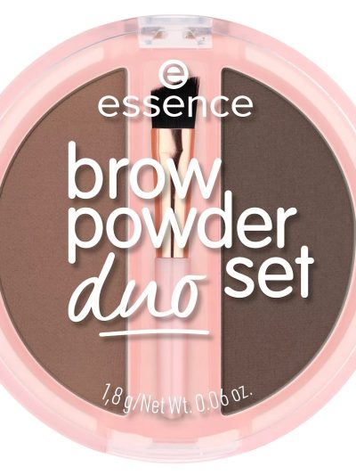 Essence Brow Powder Duo pudrowy zestaw do brwi 02 Medium 1.8g