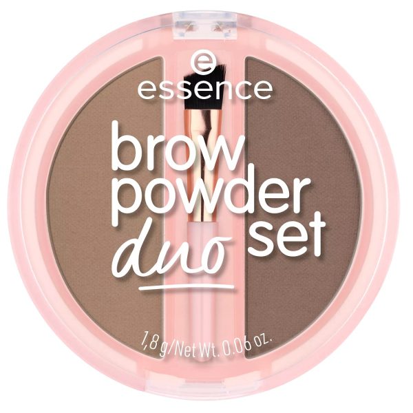 Essence Brow Powder Duo pudrowy zestaw do brwi 01 Light 1.8g