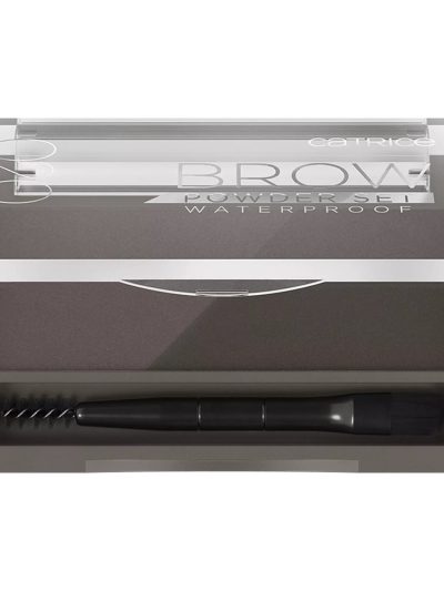 Catrice Brow Powder Set wodoodporny zestaw do brwi w pudrze 020 Ash Brown 4g