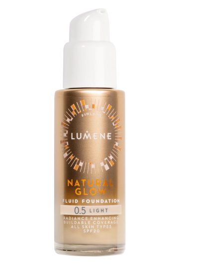 Lumene Natural Glow Fluid Foundation SPF20 podkład rozświetlająco-wygładzający 0.5 Light 30ml