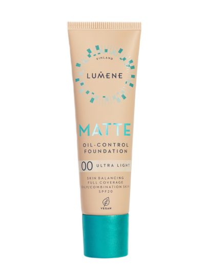 Lumene Matte Oil-Control Foundation SPF20 podkład matujący do twarzy 00 Ultra Light 30ml