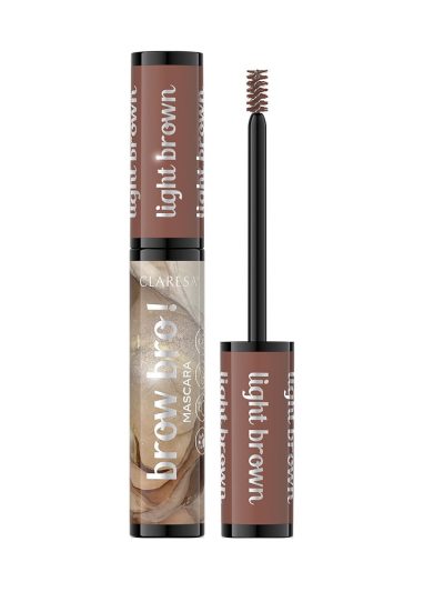 Claresa Brow Bro! maskara do brwi 01 Light Brown 8ml