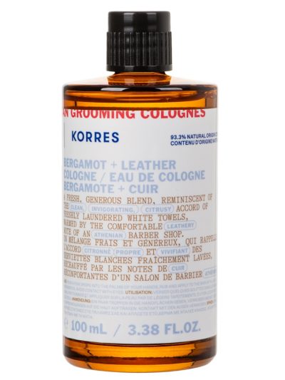 Korres Athenian Grooming Bergamot + Leather woda kolońska 100ml