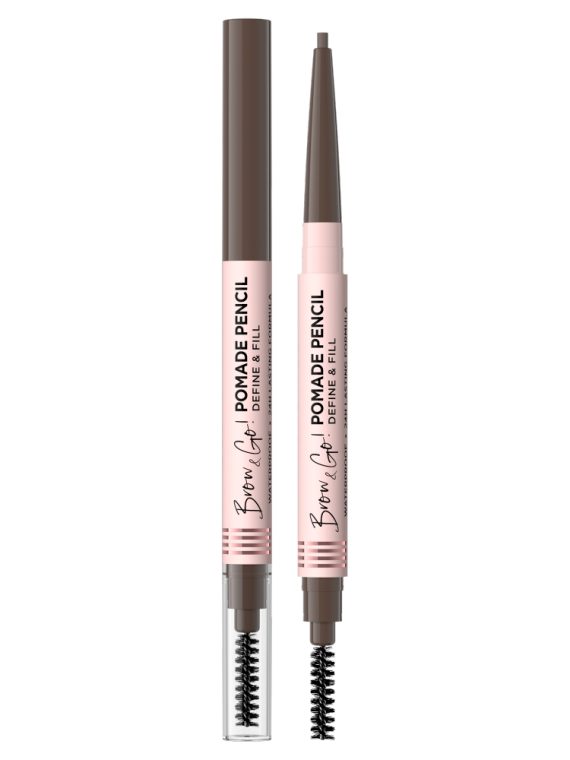 Eveline Cosmetics Brow & Go! pomada do brwi w kredce Taupe