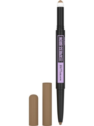Maybelline Express Brow Satin Duo dwustronna kredka do brwi 01 Dark Blonde 0.71g