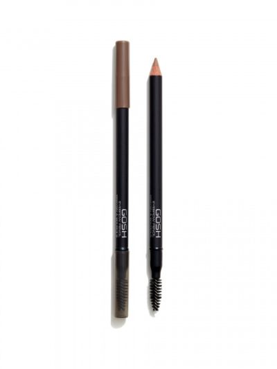Gosh Eyebrow Pencil kredka do brwi ze szczoteczką 03 Grey Brown 1.2g