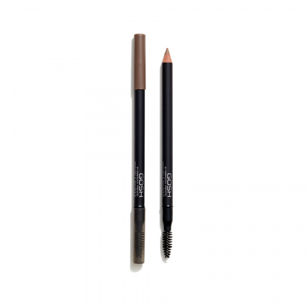 Gosh Eyebrow Pencil kredka do brwi ze szczoteczką 03 Grey Brown 1.2g