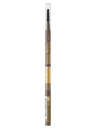 Eveline Cosmetics Micro Precise Brow Pencil ultraprecyzyjna kredka do brwi 02 Soft Brown