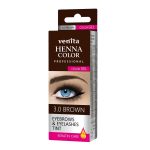 Venita Henna Color Gel żelowa farba do brwi i rzęs 3.0 Brown