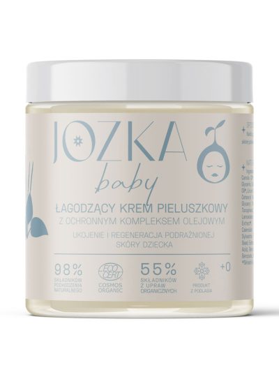 Jozka Baby łagodzący krem pieluszkowy z kompleksem olejowym 125ml