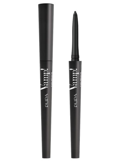 Pupa Milano Vamp! Eye Pencil wodoodporna kredka do oczu 2w1 100 Iconic Black 0.35g