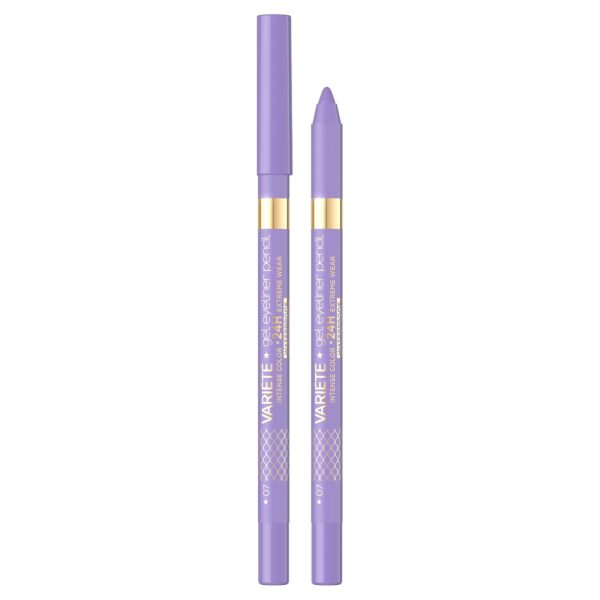 Eveline Cosmetics Variete wodoodporna żelowa kredka do oczu 07 Lavender