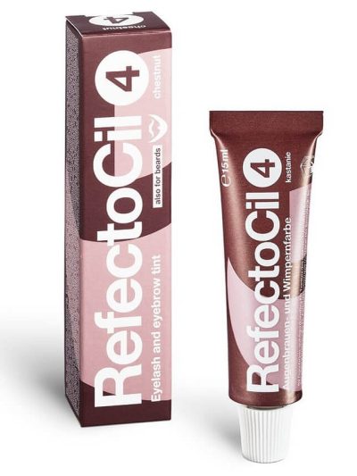 Refectocil Eyelash And Eyebrow Tint henna do brwi i rzęs 4 Chestnut 15ml