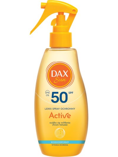 Dax Sun Lekki spray ochronny Active SPF50 200ml