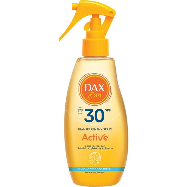 Dax Sun Transparentny Active SPF30 200ml