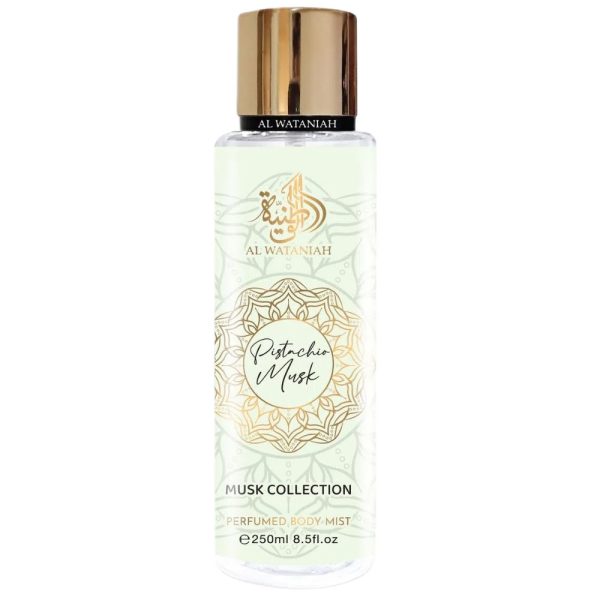 Al Wataniah Pistachio Musk perfumowana mgiełka do ciała 250ml