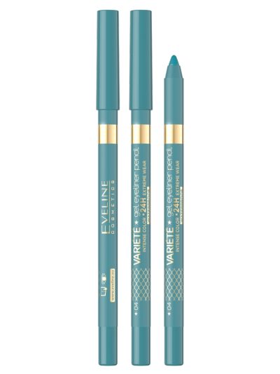 Eveline Cosmetics Variete wodoodporna żelowa kredka do oczu 04 Lagoon
