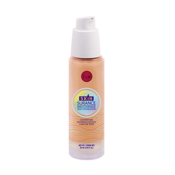 J.Cat Beauty Skinsurance Max Coverage Silky Foundation podkład kryjący do twarzy 108 Buff 30ml