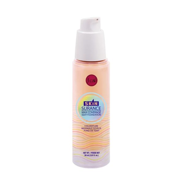 J.Cat Beauty Skinsurance Max Coverage Silky Foundation podkład kryjący do twarzy 104 Ivory 30ml