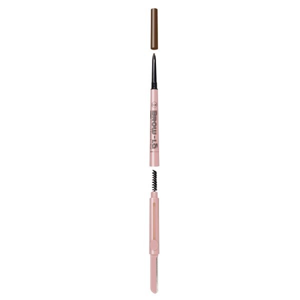 J.Cat Beauty Brow-La 3in1 Mapping & Shaping Brow Pencil ołówek do stylizacji brwi 3w1 102 Warm Caramel 0.08g