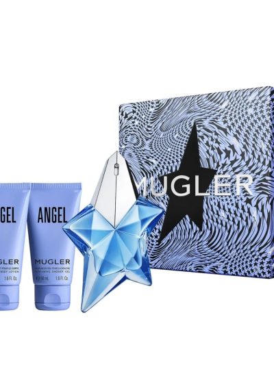 Thierry Mugler Angel zestaw woda perfumowana 25ml + żel pod prysznic 50ml + balsam do ciała 50ml