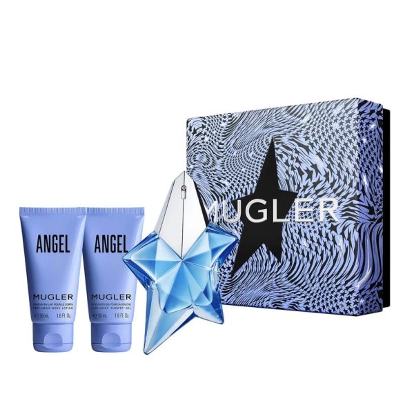 Thierry Mugler Angel zestaw woda perfumowana 25ml + żel pod prysznic 50ml + balsam do ciała 50ml
