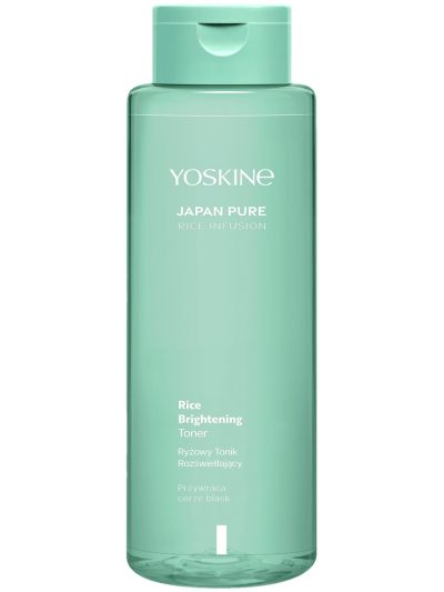 Yoskine Japan Pure Rice Infusion ryżowy tonik rozświetlający do twarzy 400ml