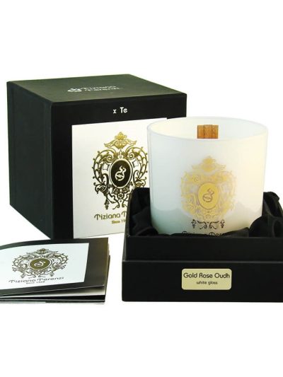 Tiziana Terenzi Gold Rose Oudh świeca zapachowa 170g