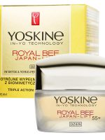 Yoskine Royal Bee Japan-Lift przeciwzmarszczkowy krem do twarzy na dzień 55+ 50ml
