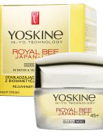 Yoskine Royal Bee Japan-Lift przeciwzmarszczkowy krem do twarzy na dzień i na noc 45+ 50ml
