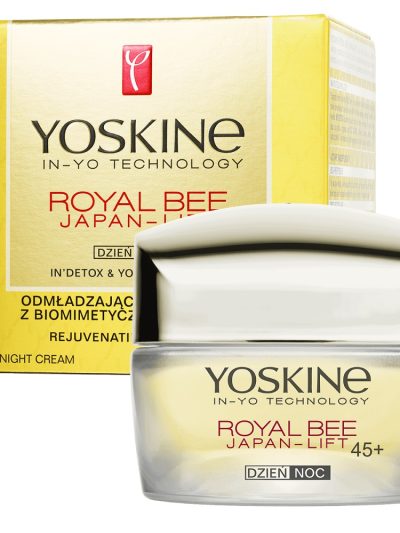 Yoskine Royal Bee Japan-Lift przeciwzmarszczkowy krem do twarzy na dzień i na noc 45+ 50ml