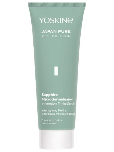 Yoskine Japan Pure Rice Infusion intensywny mikropeeling szafirowy 75ml