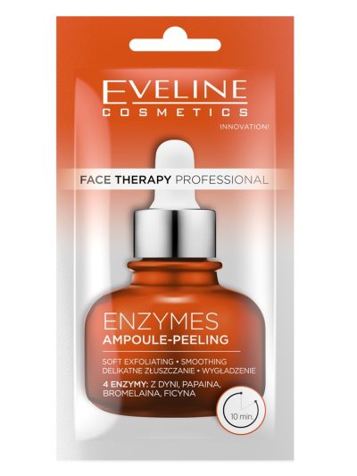 Eveline Cosmetics Face Therapy Professional Ampoule-Peeling żelowy peeling enzymatyczny do twarzy 8ml