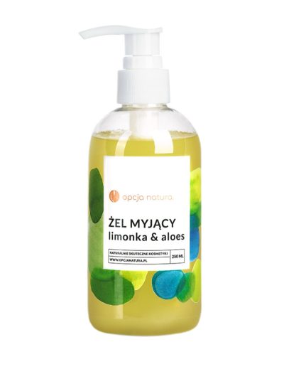 Opcja Natura Żel myjący Limonka & Aloes 250ml