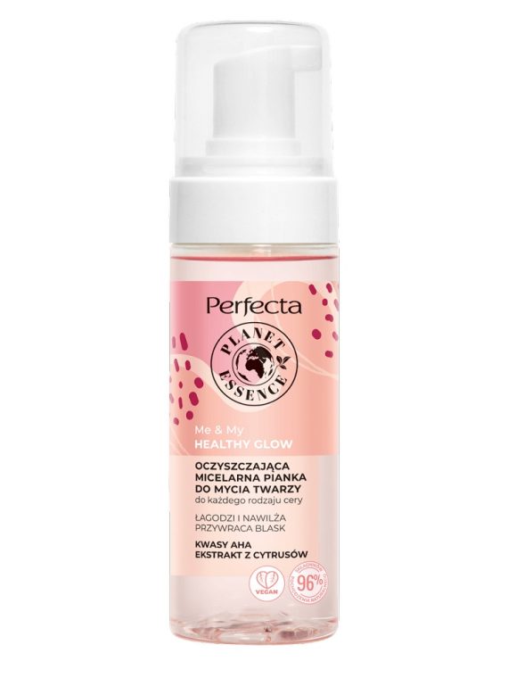Perfecta Me & My Healthy Glow oczyszczająca micelarna pianka do mycia twarzy 160ml
