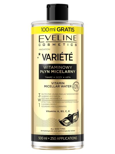 Eveline Cosmetics Variete witaminowy płyn micelarny 500ml