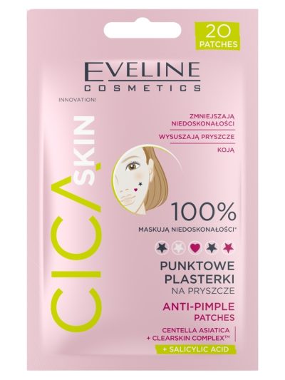 Eveline Cosmetics Cica Skin punktowe plasterki na pryszcze 20szt.