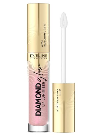 Eveline Cosmetics Diamond Glow Lip Luminizer błyszczyk do ust z kwasem hialuronowym 14 4.5ml