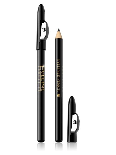 Eveline Cosmetics Eyeliner Pencil kredka do oczu krótka Black