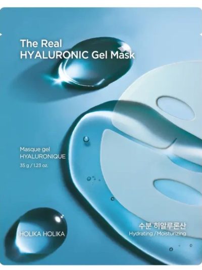 HOLIKA HOLIKA The Real Hyaluronic Gel Mask hydrożelowa maska całonocna dla suchej i odwodnionej skóry 35g