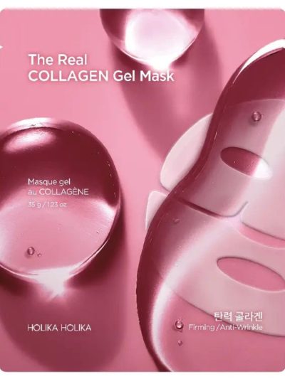 HOLIKA HOLIKA The Real Collagen Gel Mask hydrożelowa maska całonocna poprawiająca elastyczność 35g
