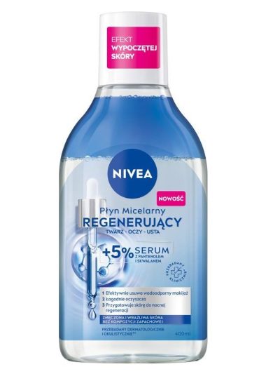 Nivea Regenerujący płyn micelarny z 5% serum 400ml